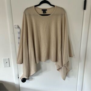 Sofia Cashmere Poncho